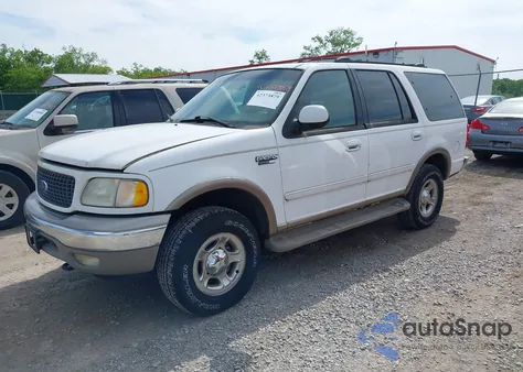2001 Ford Expedition Eddie Bauer z USA, uszkodzony, nr VIN 1FMPU18L21LA86544